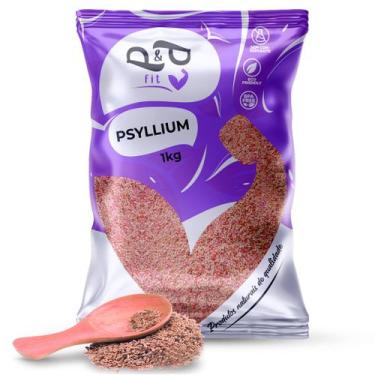 Imagem de Psyllium 100% Fibra Solúvel Puro 1Kg - P&P