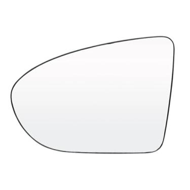Imagem de Retrovisor lateral do carro aquecido porta clara espelho de vidro acessórios de automóveis compatível com nissan qashqai j10 2006-2013(Left)