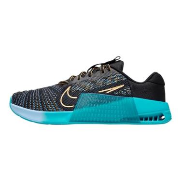 Imagem de Nike Tênis de treino feminino Metcon 9 AMP (HF1395-001, preto/cacto empoeirado/azul psíquico/preto), Preto/Cacto empoeirado/azul psíquico/preto, 40