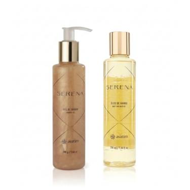 Imagem de Kit Serena: Óleo de Banho + Gel de Banho (210ml cada)