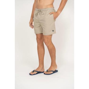 Imagem de Shorts Liso Aleatory Voutoumi Khaki-Masculino
