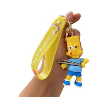 Imagem de Chaveiro De Anime Fofo Dos Simpsons, Chaveiro De Desenho Animado Para 