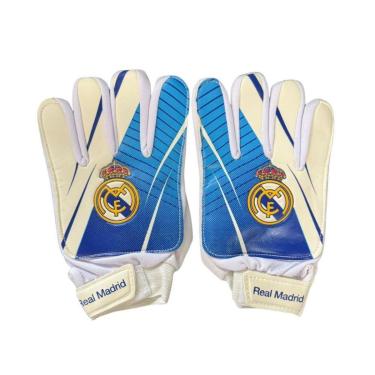 Imagem de Luva De Goleiro Infantil Real Madrid DRB Goalkeeper-Unissex