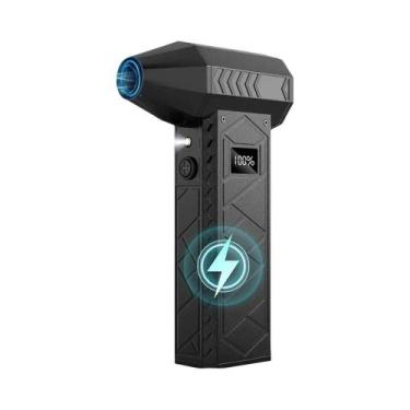 Imagem de Soprador De Ar Elétrico Sem Fio 10000mAh 180000RPM Com Tela De Exibiçã