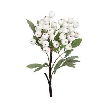 Imagem de Ramo De Mirtilo Artificial De 14,2 Polegadas, Hastes De Frutas Falsas 
