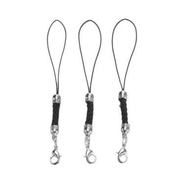 Imagem de Corda Para Chaveiro DIY Com Fecho Lagosta, Argolas De Ligação, Cordão 