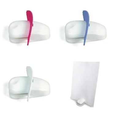 Imagem de Suporte de papel para digitação, suporte de documentos para digitação, suporte de documentos de mesa — pacote com 3 (vermelho, branco, azul) organizador de mesa de escritório, um acessório leve
