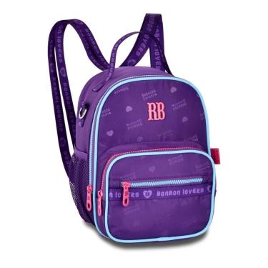 Imagem de Lancheira Térmica Escolar Oficial Rebecca Bonbon Urban Roxo