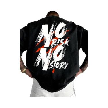 Imagem de Camiseta Masculina Vibrante Com Estampa De Verão, Estampa De Letras Ma