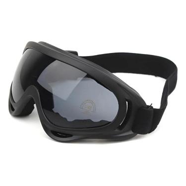 Imagem de Óculos Jet Ski Snowboard Moto Patins Paintball Proteçã Preto