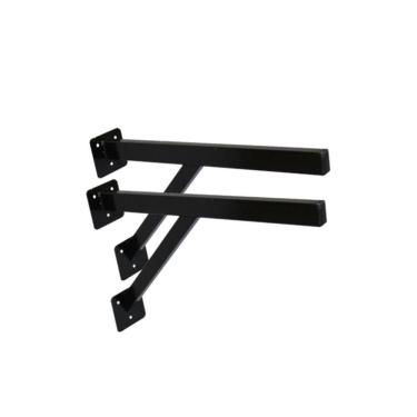 Imagem de Kit 2 Suportes Parafusar Bancada Pia Pedra Mármore 40X20Cm