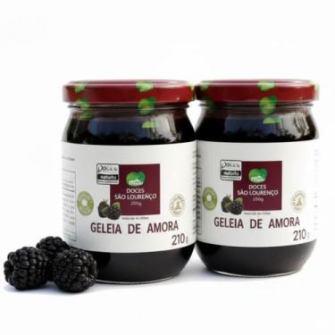 Imagem de Kit c/ 2und Geleia de Amora Tradicional SÃO LOURENÇO 210g