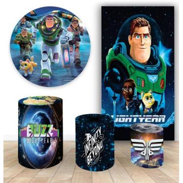 Imagem de Trio Capa Cilindro Vest Fácil Buzz Lightyear 1 Kit Painel KPCRBZL-1 - 