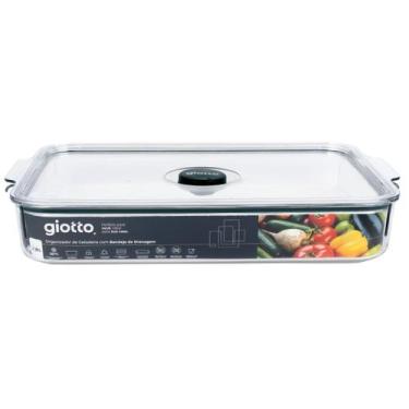 Imagem de Pote 2,8 Litros Hermetico vedação Silicone Organizador Geladeira Giott