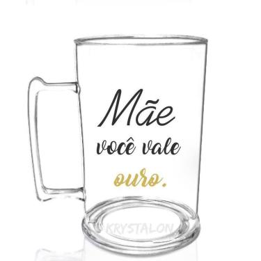 Imagem de Caneca Chopp Personalizada Para Dia Das Mães - Vale Ouro