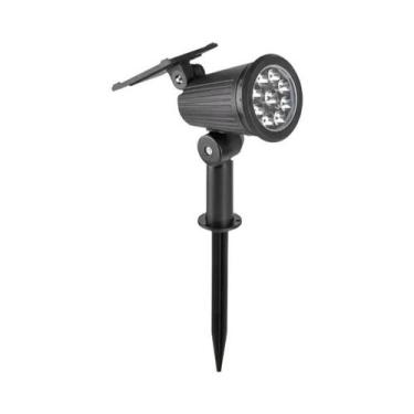 Imagem de Luz Solar Ajustável À Prova d'Água Para Exterior, Holofote De 9 LEDs, 