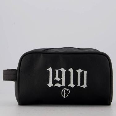 Imagem de Necessaire Corinthians 1910 material sintético Preta - Jc Bandeiras, Ú
