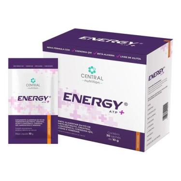 Imagem de Energy Atp Tangerina 30 Sachês Sem Xilitol Central Nutrition