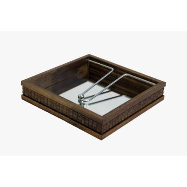 Imagem de Porta Guardanapo 20X20 Espelhado com Peso 6 Modelos - STALEKA, COQUINH