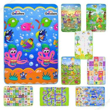 Imagem de Tapete Térmico Tatame Gigante Infantil Educativo Para Bebê Dobrável 1,