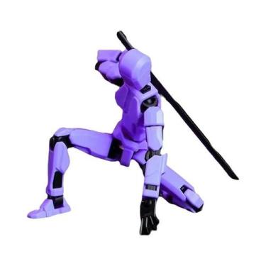 Imagem de Robô Luminous T13 Movível E Transformável, Figura De Ação Impressa Em 