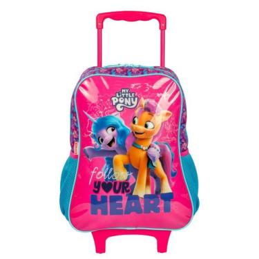 Imagem de Mochilete Grande My Little Pony Heart - Colorido - Sestini, Colorido