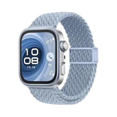 Imagem de Pulseira De Nylon Trançada Ajustável Para Huawei Watch Fit 3/4/4 Pro, 