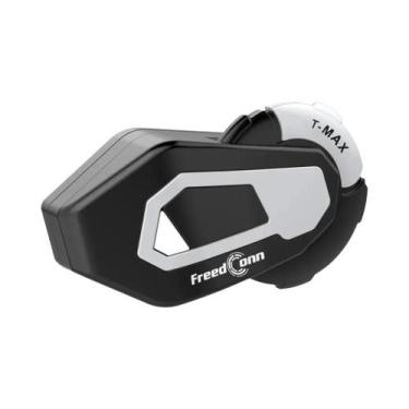 Imagem de Intercomunicador Bluetooth 5.0 Para Capacete De Moto, Rádio FM À Prova