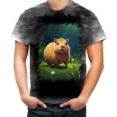 Imagem de Camiseta Desgaste Capivara do Bem Animalzinho 15 - Kasubeck Store®, IN