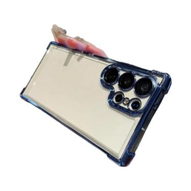 Imagem de Capa Híbrida De Acrílico Transparente Luxuosa E À Prova De Choque Para