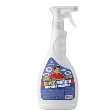 Imagem de Limpador Multiuso Super Marido Potente 500ml  Limpeza Pesada, Desengor