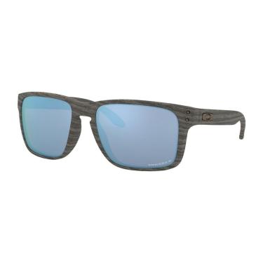 Imagem de Óculos de Sol Oakley Holbrook XL Woodgrain W/ Prizm Deep Water Polarized-Masculino