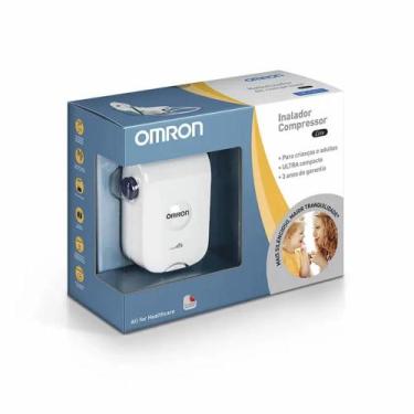 Imagem de Inalador Compressor Omron Elite NEC 803, Branco, 250g