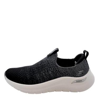Imagem de Tênis Feminino Skechers Arch Fit 2.0 REF: 150055-BR, Preto, 35