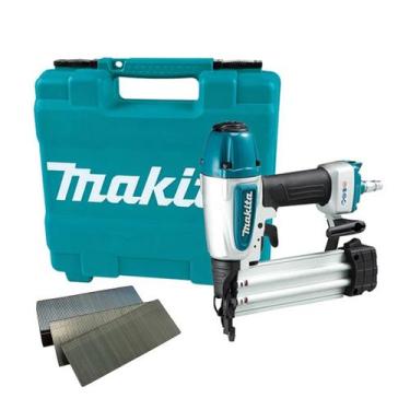 Imagem de Kit Pinador Pneumático 18GA AF506 Makita e Pinos 20mm B-04313 5.000 pe
