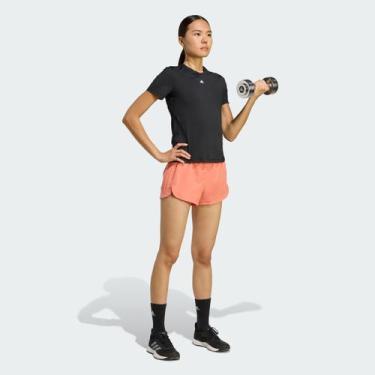 Imagem de Shorts Adidas Pacer 3 Listras Intensity Feminino, GG