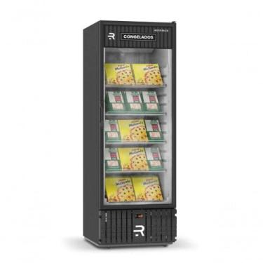 Imagem de Visa Cooler Congelados 570L Porta De Vidro / Preto Vcco570Pv 220V - Re