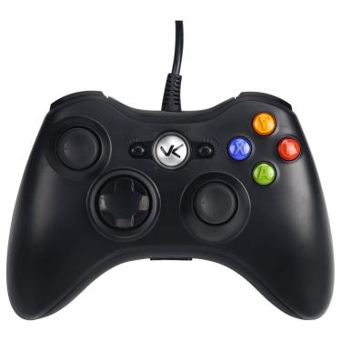 Imagem de Controle para Xbox 360 e Pc com Fio Usb Vinik X360 Plug And Play com Botões Analógicos Retrô