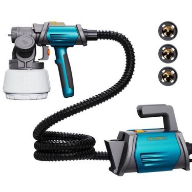 Imagem de Pistola de Pintura Tilswall Shark 800W 1300 ml com 4 Bicos
