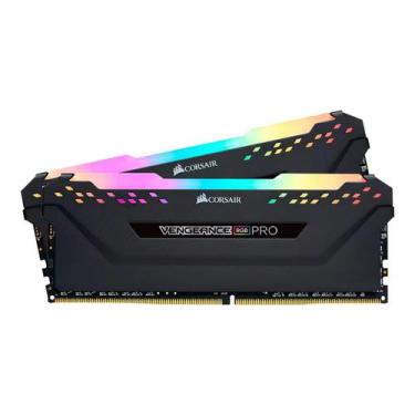 Imagem de Memória RAM Corsair Vengeance Pro RGB 32GB (2x16GB) DDR4 3000MHz - CMW