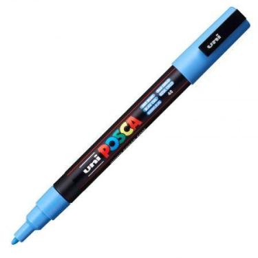 Imagem de Caneta Posca PC-3M - Azul Céu- Uni-Ball