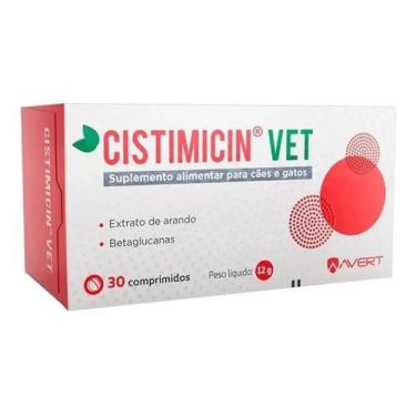 Imagem de Suplemento Cistimicin Vet para Cães e Gatos  30 Comprimidos