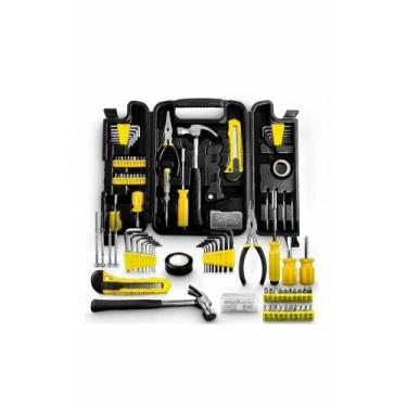 Imagem de Kit Ferramentas 200 Peças Completo Maleta Profissional Robus - Congrat