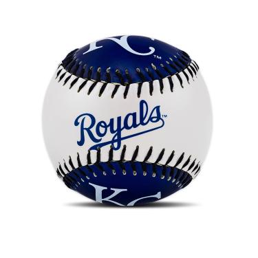 Imagem de Franklin Sports MLB Kansas City Royals Team Baseball – Logotipo da equipe MLB – Bola de beisebol macia – Brinquedo de beisebol para crianças – Ótima decoração para mesas e escritório