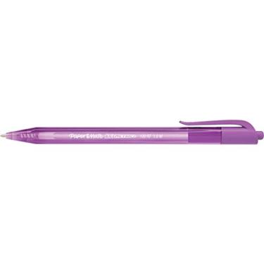 Imagem de Paper Mate Caneta Papermate Km 100 Retratil Roxa, 1890123, Roxo, 12 unidades