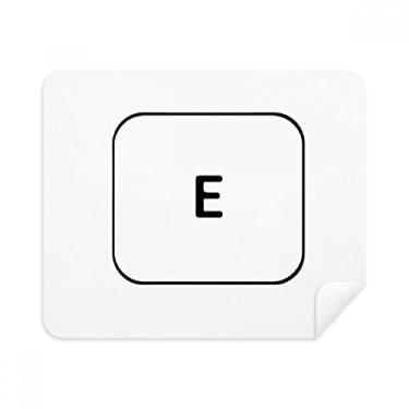 Imagem de Keyboard Symbol E Pano de limpeza Limpador de tela 2 peças Tecido de camurça