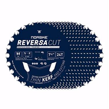 Imagem de Norske Tools NCSBP290MP Lâmina de serra de aço japonês com corte reversa de 18 mm x 24 dentes, furo de 15 mm com diamante Knockout de uma lâmina com tempo de vida dupla (pacote com 10)