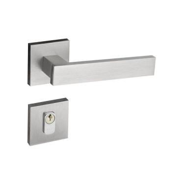 Imagem de Fechadura Pado Retro Zamac Cromo Acetinado Externa