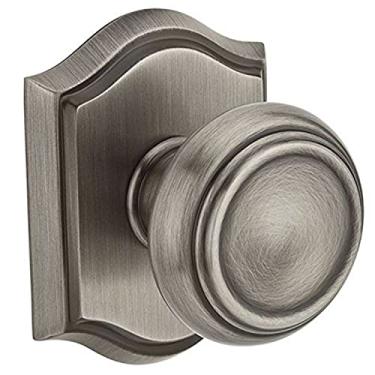 Imagem de Baldwin Traditional Matte Antique Nickel Entry Knob