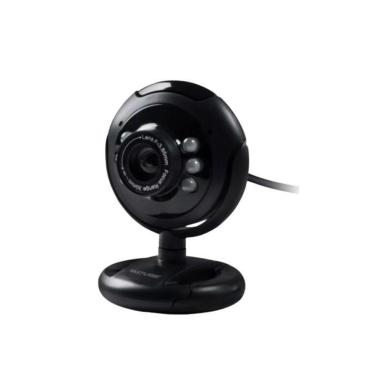 Imagem de Webcam 480K 16.0Mp Multilaser Nightvision Microfone Preto